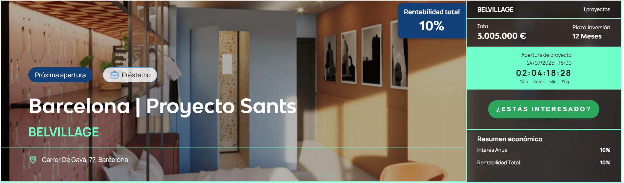 En este momento estás viendo Análisis del Proyecto Sants de Urbanitae – Julio 2025